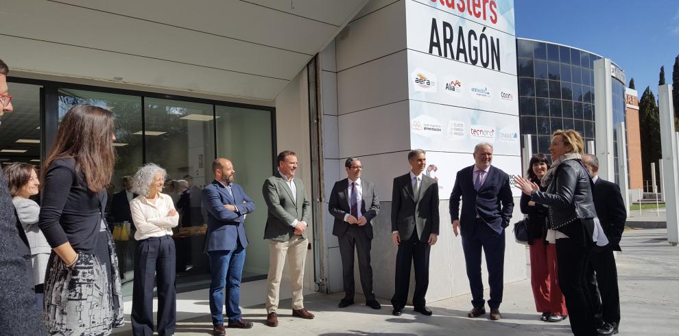 Los ocho clústers aragoneses mejoran su colaboración y competitividad en las instalaciones facilitadas por el Gobierno de Aragón