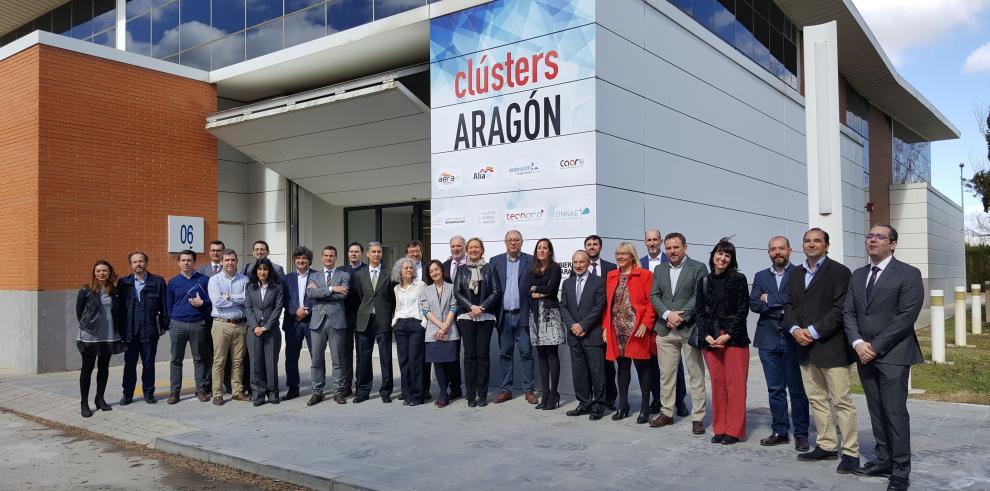 Los ocho clústers aragoneses mejoran su colaboración y competitividad en las instalaciones facilitadas por el Gobierno de Aragón