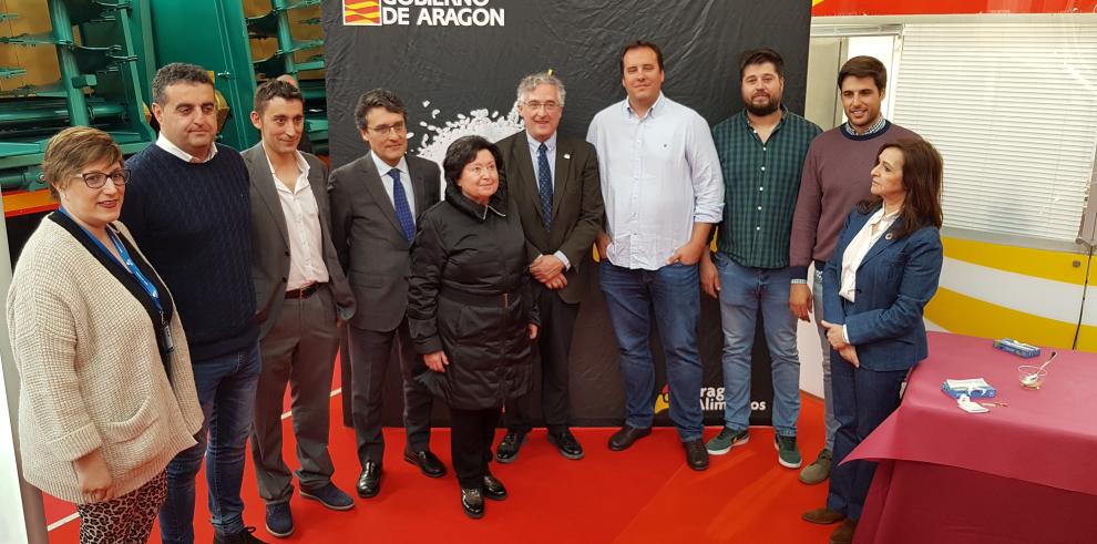 Olona recuerda en FIGAN que Aragón es una potencia internacional de primer nivel en producción cárnica