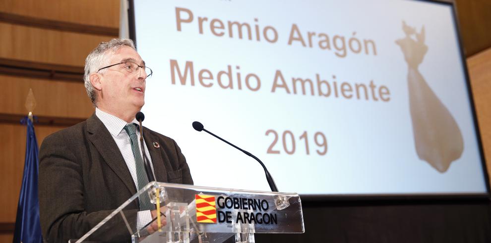 Enrique Gastón, Premio Aragón de Medio Ambiente a título póstumo