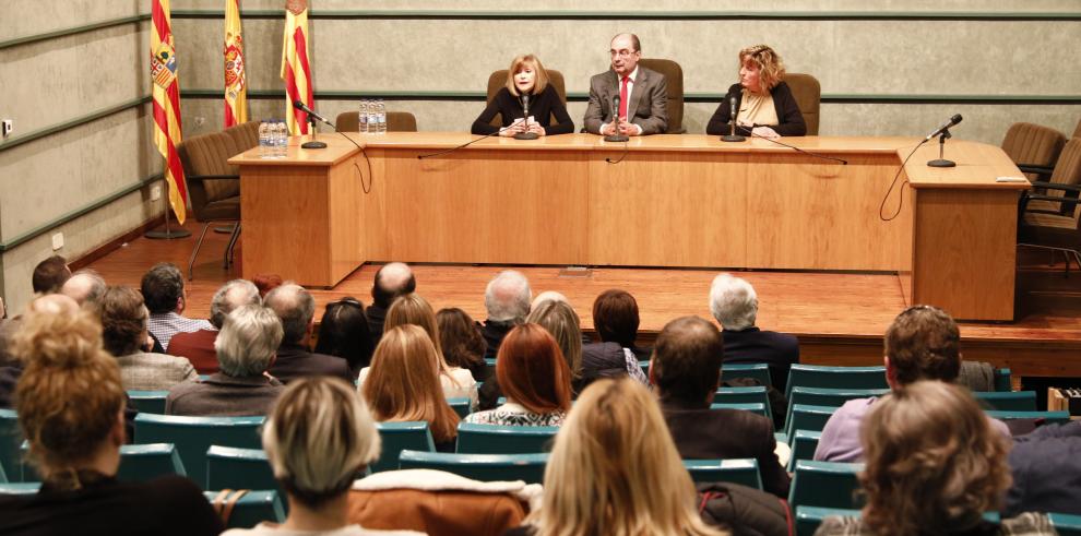 Lambán inaugura la ampliación del polígono de Gallur con la voluntad de seguir captando empresas dada la buena situación estratégica