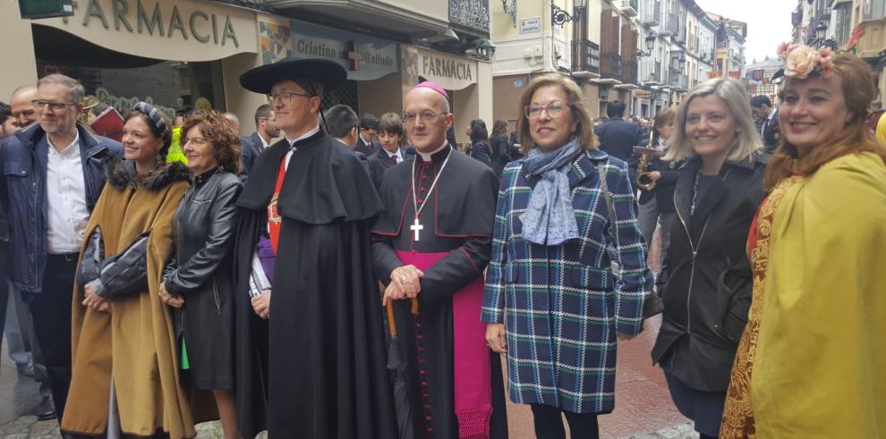 Broto y Ventura participan en la fiesta del Primer Viernes de Mayo en Jaca