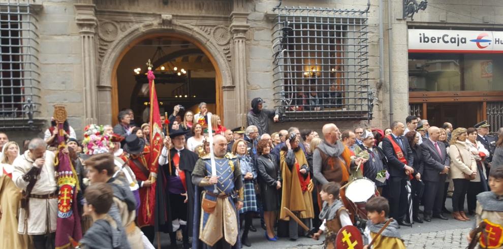 Broto y Ventura participan en la fiesta del Primer Viernes de Mayo en Jaca