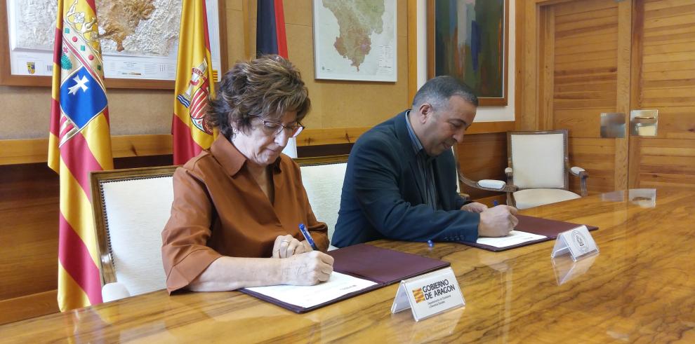 El Gobierno aragonés renueva su colaboración con la Delegación del Pueblo Saharaui en Aragón