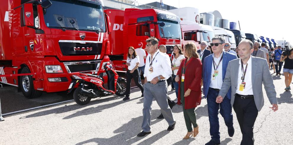 Arturo Aliaga: “El Gobierno de Aragón no va a entrar en ninguna subasta para para seguir organizando la Moto GP”