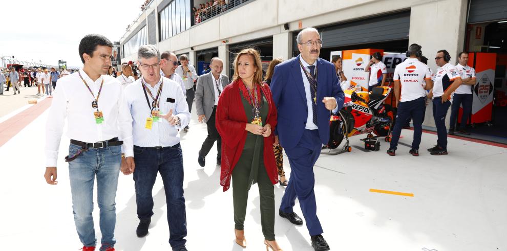 Arturo Aliaga: “El Gobierno de Aragón no va a entrar en ninguna subasta para para seguir organizando la Moto GP”