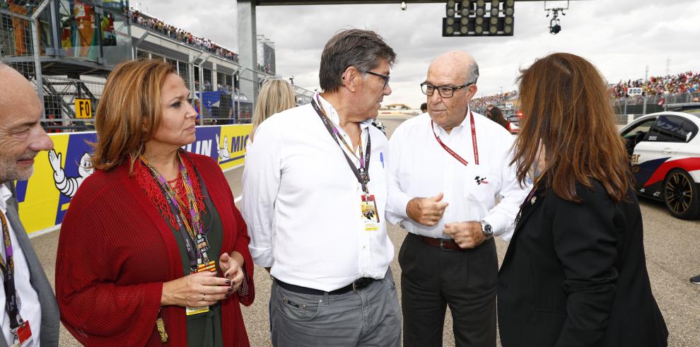 Arturo Aliaga: “El Gobierno de Aragón no va a entrar en ninguna subasta para para seguir organizando la Moto GP”