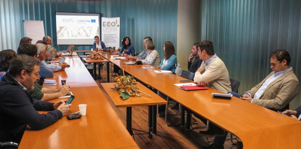 El proyecto ECOCEREAL+ reúne al sector del cereal ecológico en Aragón