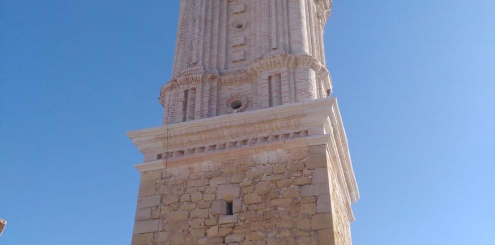 Finalizan las obras de la torre de la Iglesia de Josa