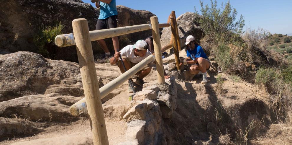 Más de 400 jóvenes han participado en los campos de voluntario juvenil del IAJ