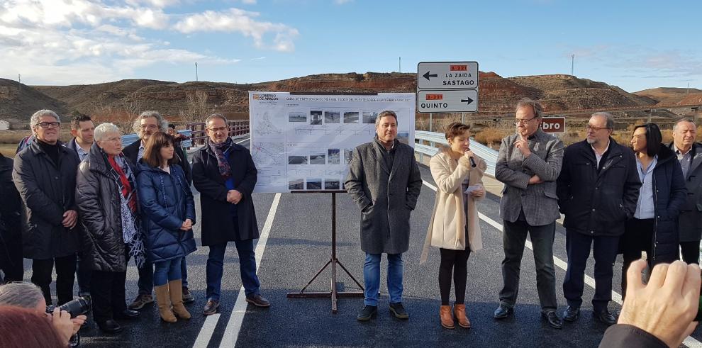 Reabre al tráfico el puente de Gelsa tras realizar una inversión de 5 millones de euros