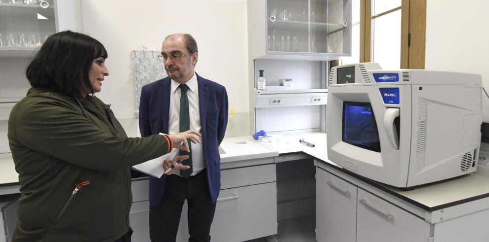 Aragón crea el primer centro de referencia internacional para la descontaminación de residuos de lindano 