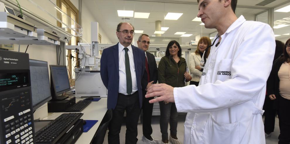 Aragón crea el primer centro de referencia internacional para la descontaminación de residuos de lindano 