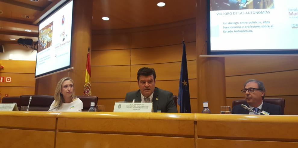 “El medio rural tiene que pasar a ser prioritario”, afirma Javier Allué en el Senado