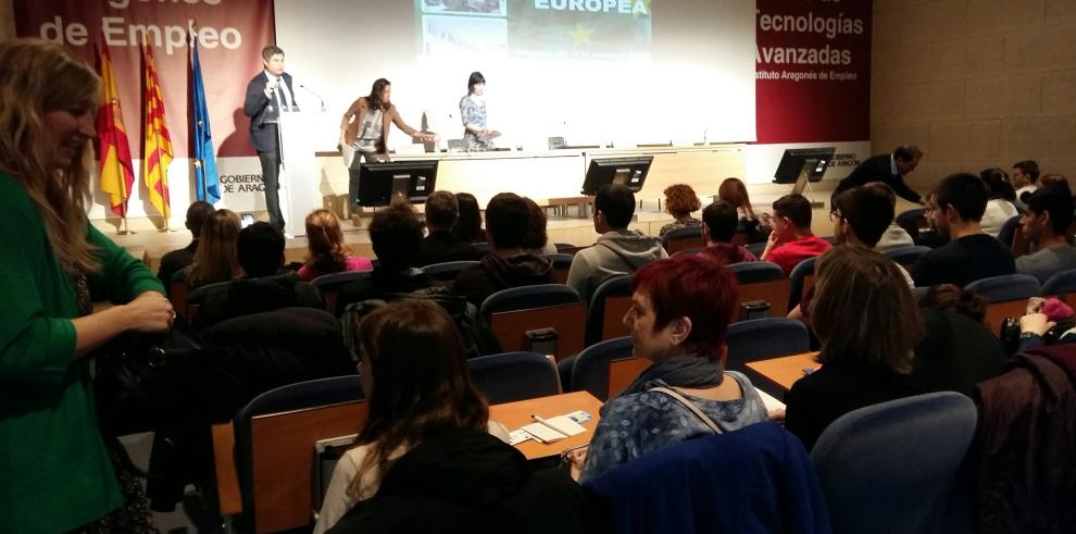 El Gobierno de Aragón anima a los jóvenes a abrirse camino en Europa