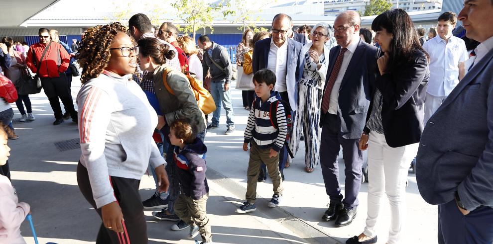 Apertura del curso escolar en Parque Venecia un curso récord en nuevas infraestructuras educativas e “indiscutibles avances”