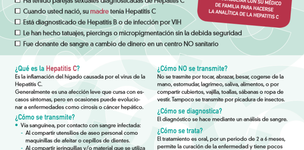 Aragón presenta un plan para eliminar la hepatitis C