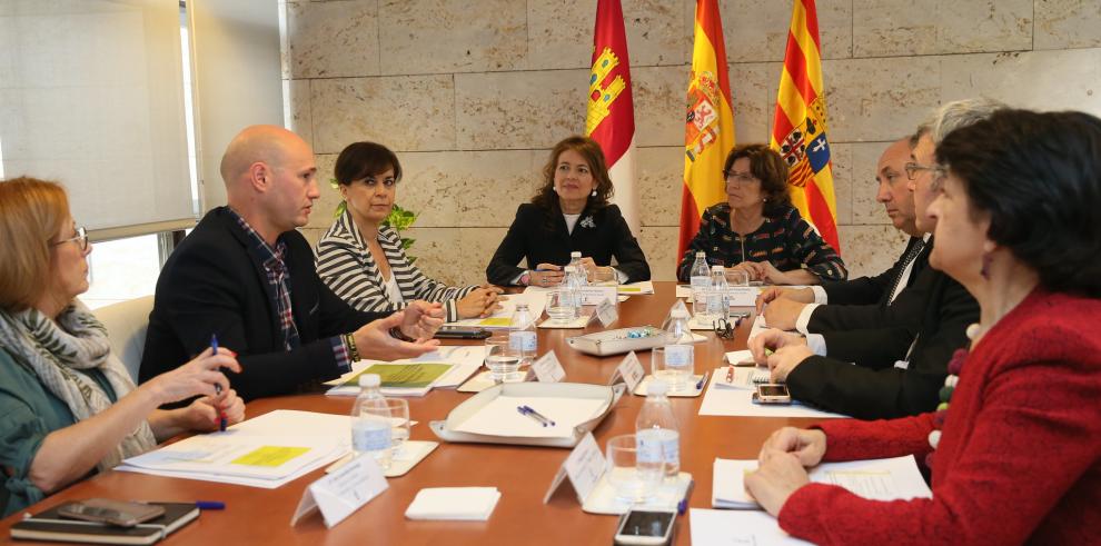 Aragón y Castilla-La Mancha intercambian experiencias en materia de servicios sociales