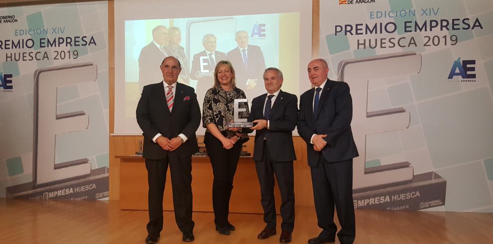 Grupo Costa, ganador del Premio Empresa Huesca 2019