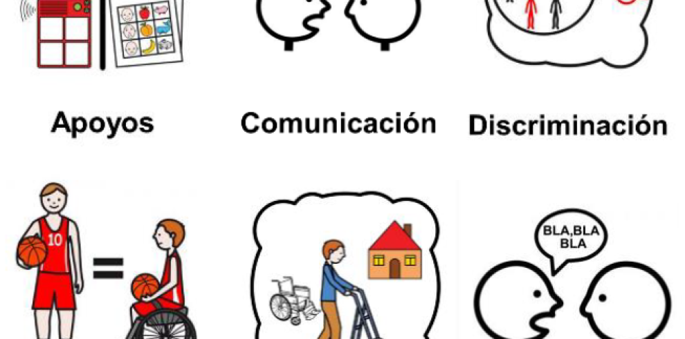 El BOA publica la Ley de derechos y garantías de las personas con discapacidad en Lectura Fácil que incluye pictogramas para ayudar a su comprensión