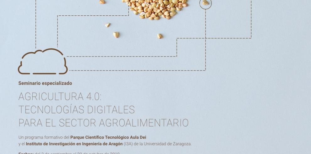 Nueva edición del seminario “Agricultura 4.0: tecnologías digitales para el sector agroalimentario”