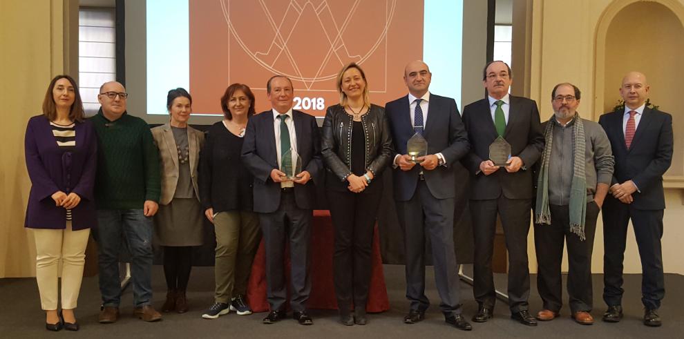 Aragón premia el compromiso con la prevención de riesgos laborales de Sphere España, DKV y Master D