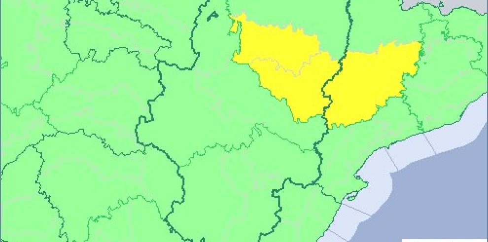 Continúa el aviso nivel amarillo por niebla y temperaturas mínimas en varios puntos de Aragón