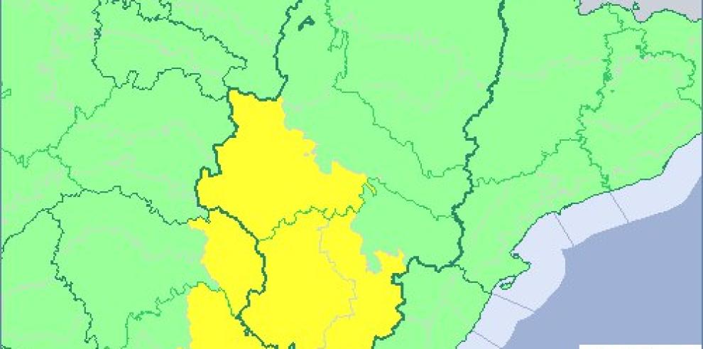 Continúa el aviso nivel amarillo por niebla y temperaturas mínimas en varios puntos de Aragón