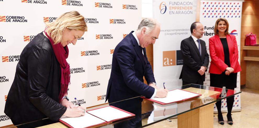 La Fundación Emprender en Aragón e Ibercaja colaboran para ofrecer formación y financiación a los emprendedores