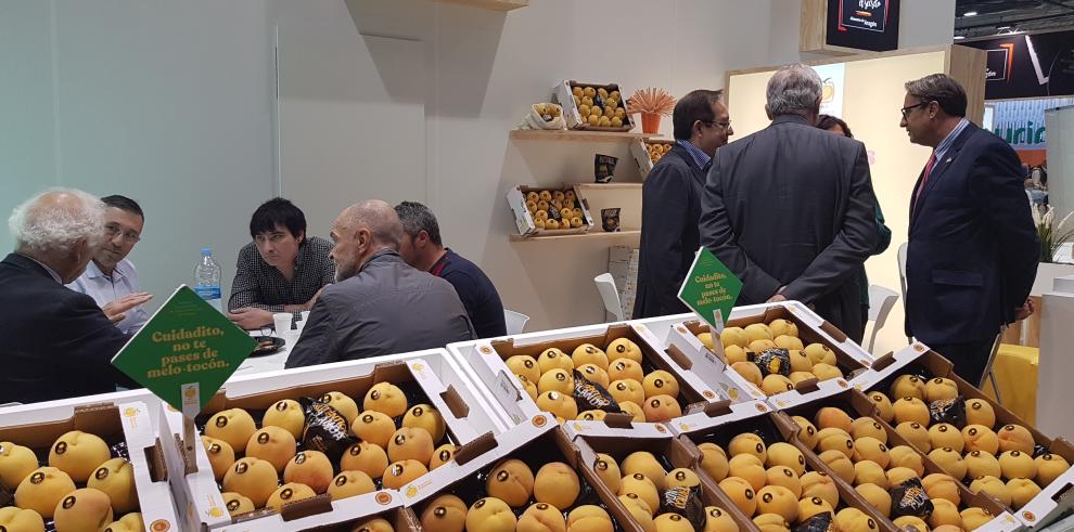 Medio centenar de empresas aragonesas “comparten el secreto” en Fruit Attraction