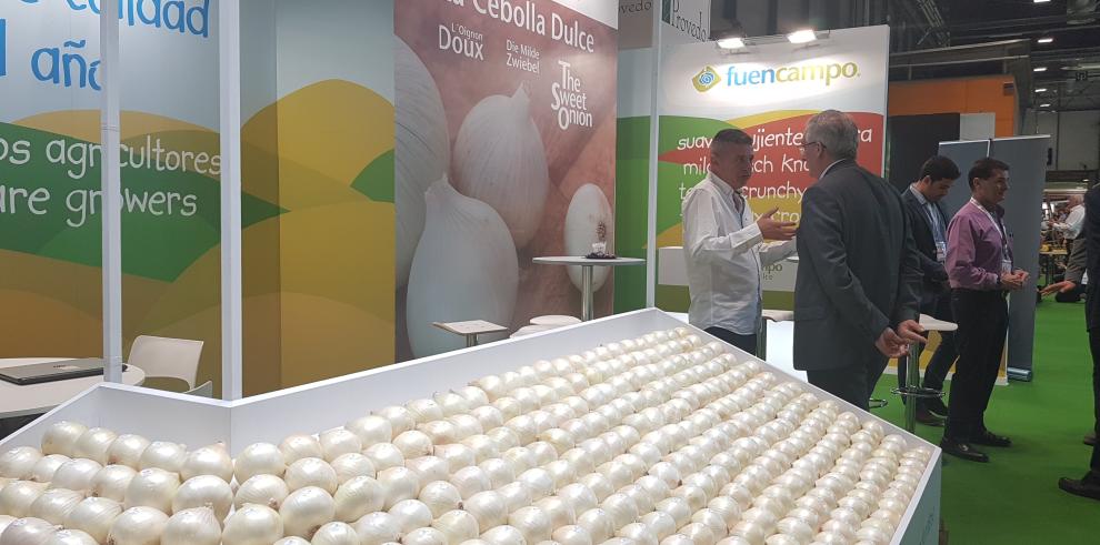 Medio centenar de empresas aragonesas “comparten el secreto” en Fruit Attraction