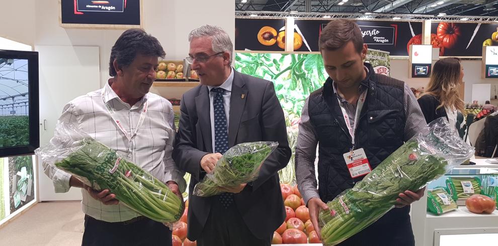 Medio centenar de empresas aragonesas “comparten el secreto” en Fruit Attraction