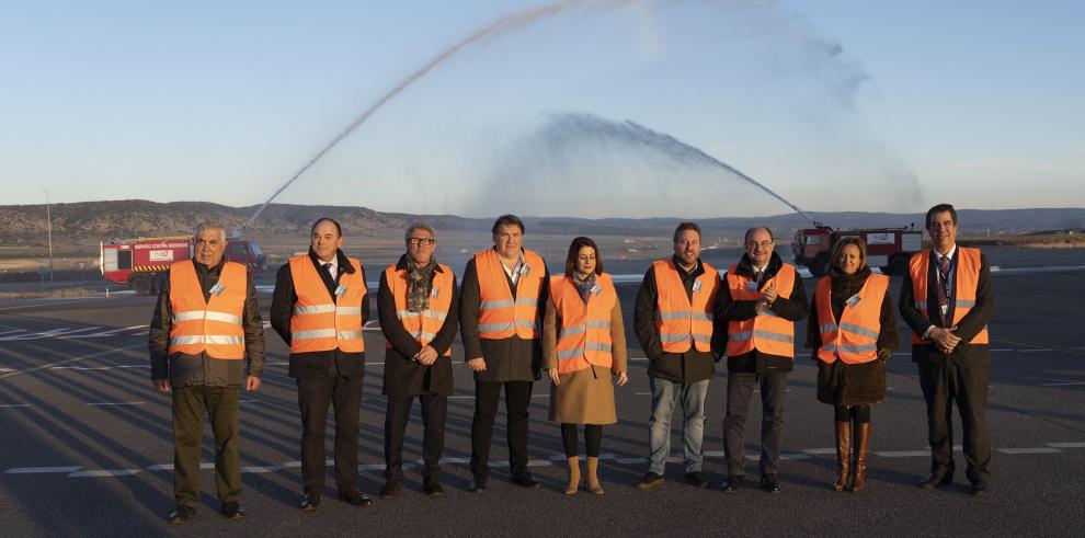 La inversión del FITE facilitará la construcción de un hangar como espacio formativo del título de Técnico Superior en Mantenimiento aeromecánico de aviones con motor de turbina