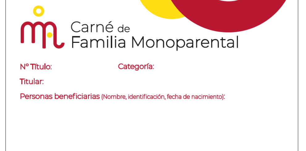 La dirección general de Igualdad y Familias ha tramitado ya 339 solicitudes del cané monoparental en un mes 