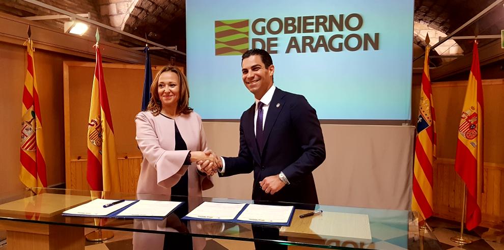 Aragón y Miami firman un acuerdo de amistad para la promoción cultural, educativa y empresarial