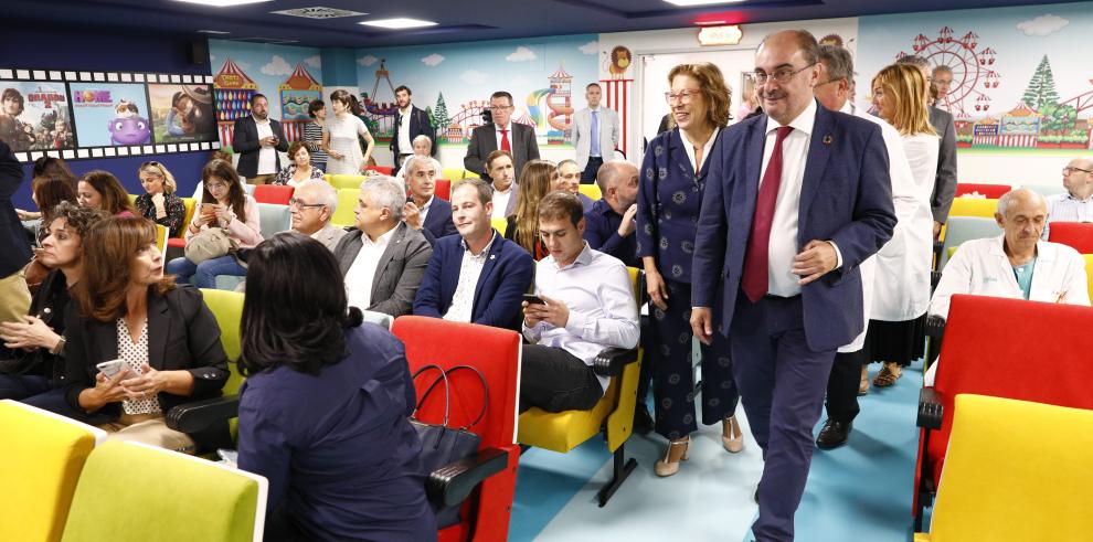 El Infantil ya tiene un cine para los niños hospitalizados