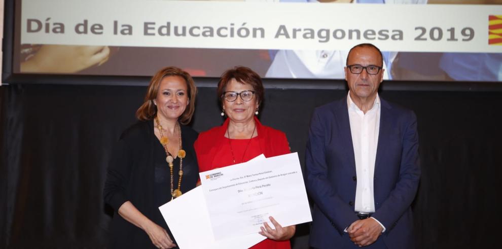 El Gobierno de Aragón reconoce la excelencia y el compromiso de la comunidad educativa en el Día de la Educación Aragonesa