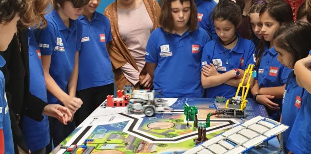 16.000 alumnos aragoneses se suman a la First Lego League que promueve la innovación y la robótica