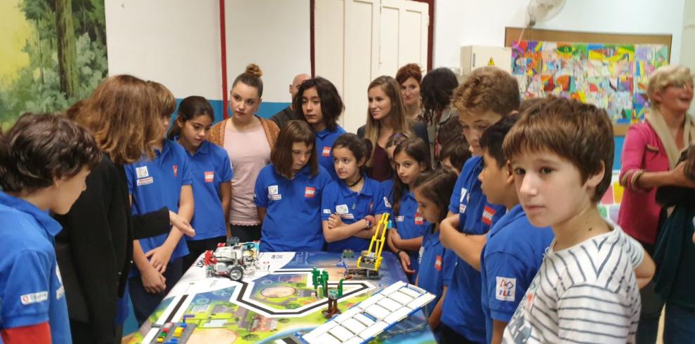 16.000 alumnos aragoneses se suman a la First Lego League que promueve la innovación y la robótica