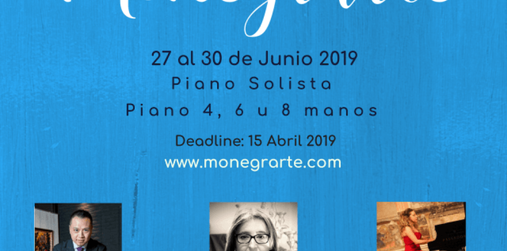 Castejón de Monegros toca todas las teclas del arte con su primer concurso internacional de piano