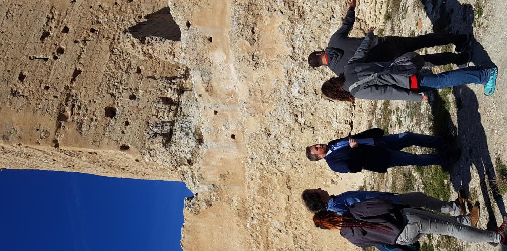 Soro visita el Castillo de Cadrete