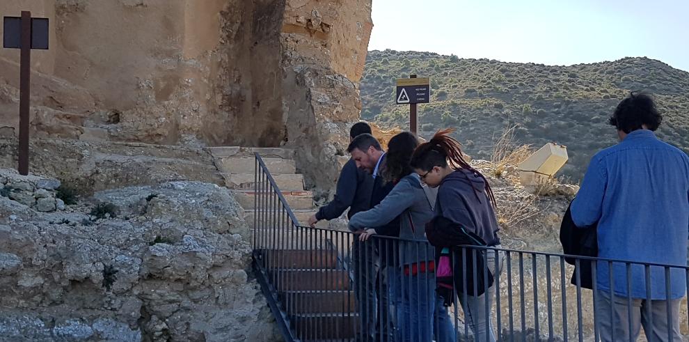 Soro visita el Castillo de Cadrete