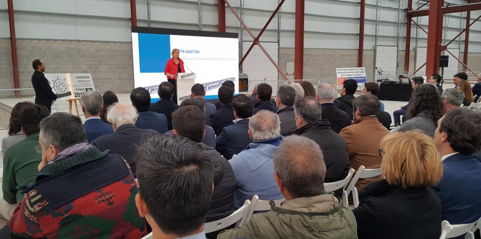 Hierros Huesca inaugura sus instalaciones en la Plataforma Logística PLHUS y dobla así su capacidad de producción