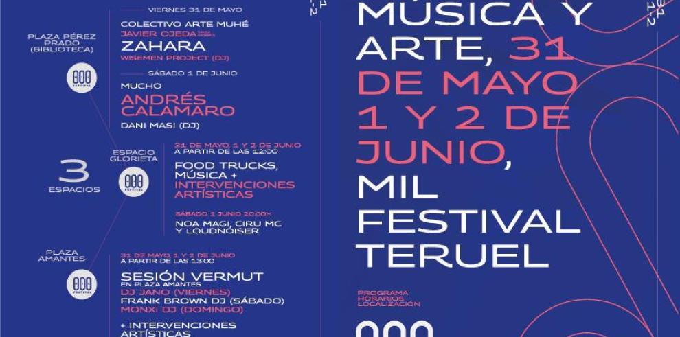 Andrés Calamaro y Zahara llevan sus nuevos trabajos a Teruel este fin de semana en el MIL Festival