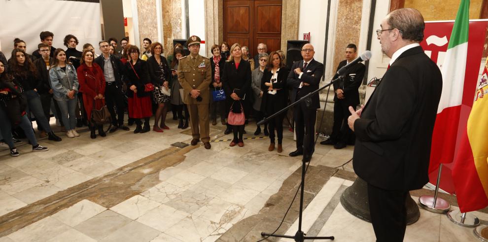 Aragón lleva su historia hasta Palermo a través de una exposición sobre la excepcionalidad del monasterio de Sijena y la vida de sus religiosas