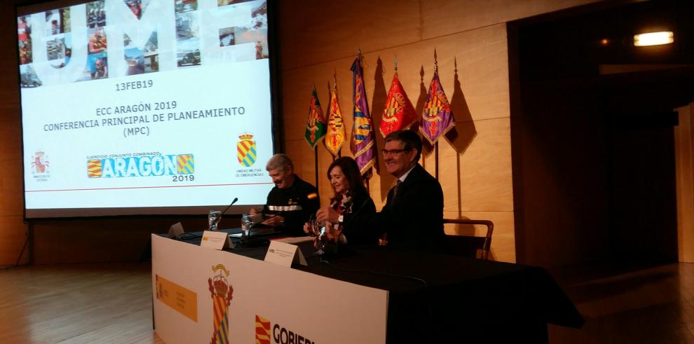 Comienza la fase final del planeamiento del ejercicio de emergencia de interés nacional “Aragón 2019”