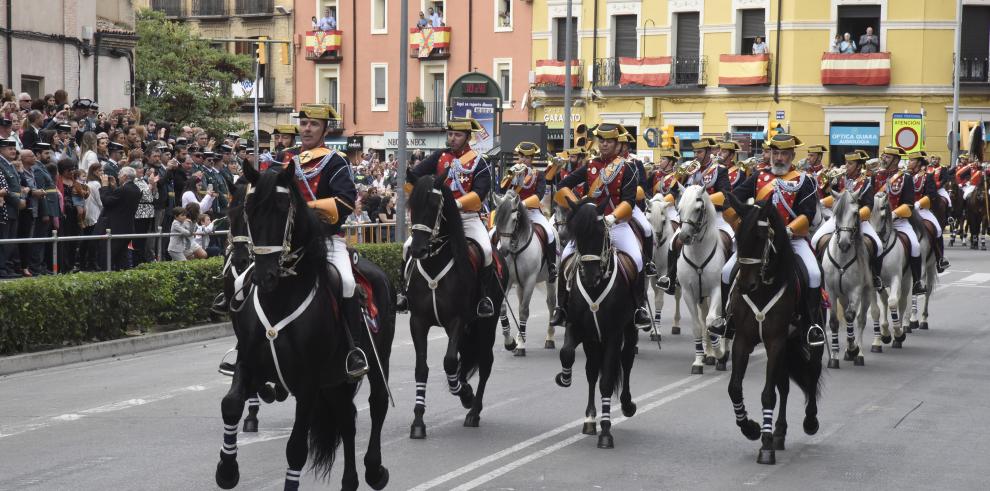 El Gobierno de Aragón participa en el reconocimiento a la Guardia Civil en Huesca