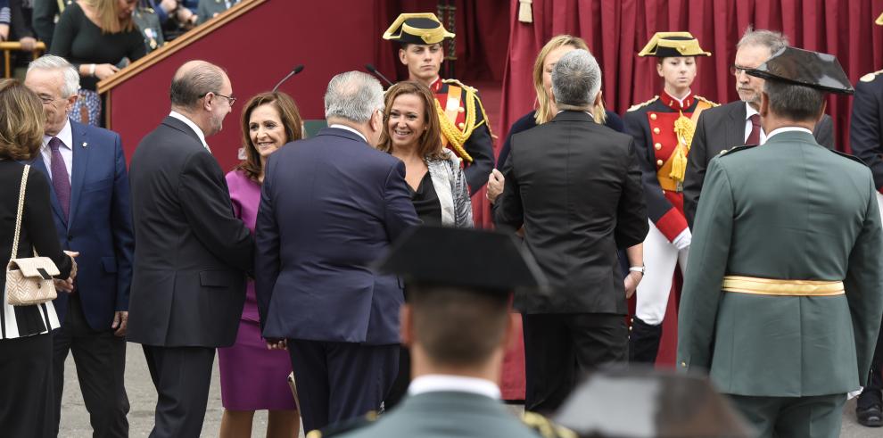 El Gobierno de Aragón participa en el reconocimiento a la Guardia Civil en Huesca