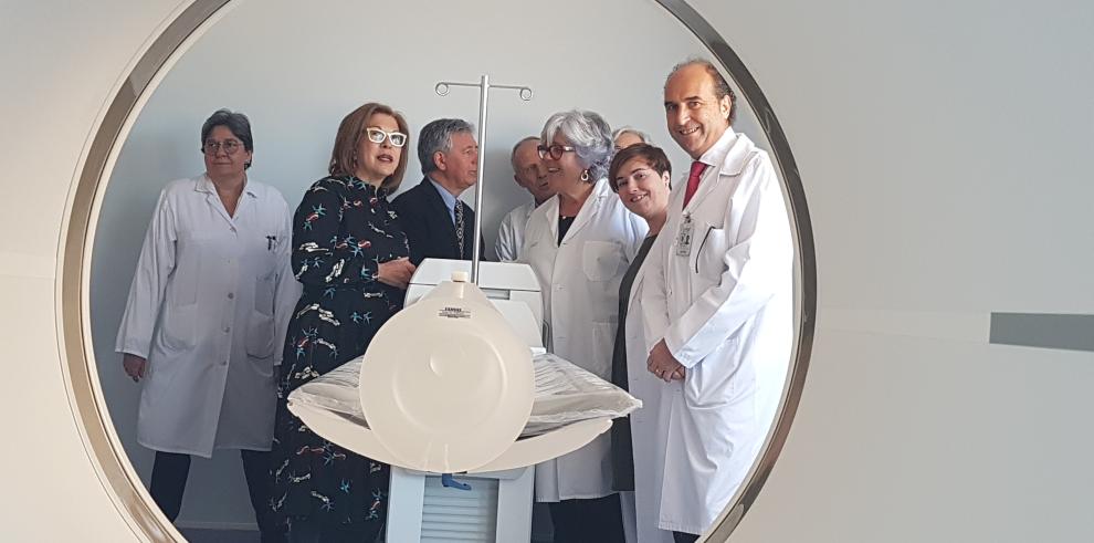 El Clínico cuenta ya con el primer PET-TC instalado en un hospital público aragonés