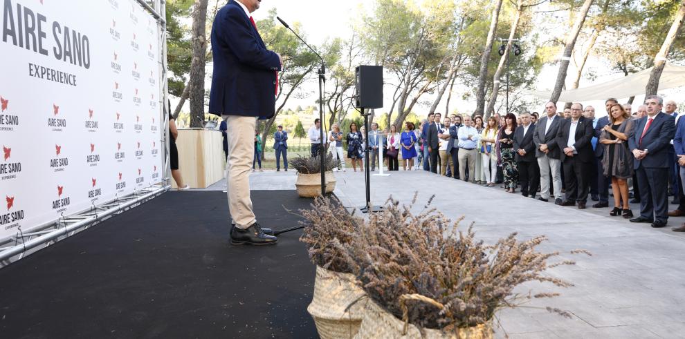 Lambán muestra su apoyo a la nueva indicación geográfica protegida de la carne de cerdo de Teruel y a la promoción agroalimentaria de productos de calidad diferenciada